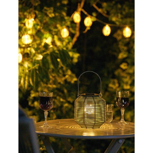 Kaasaskantav päikeseenergial töötav LED-õuelamp ø 15 cm Crewe - House Nordic-image-1