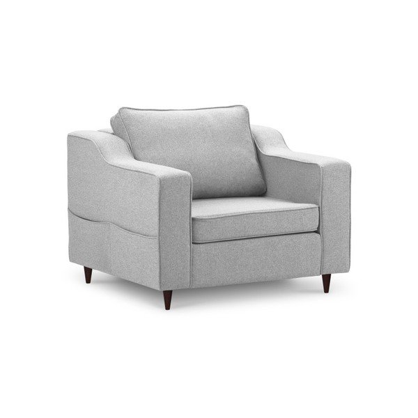 Šedé křeslo Mazzini Sofas Narcisse-image-1