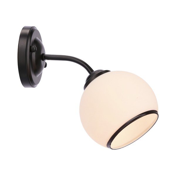Must-valge seinavalgusti Marinen - Candellux Lighting-image-2