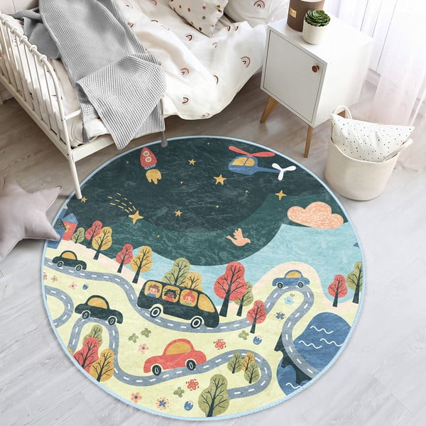 Laste vaip ø 100 cm Comfort - Mila Home-image-1