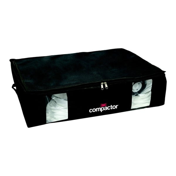 Must vaakumpakendiga hoiukast Black Edition, maht 145 l - Compactor