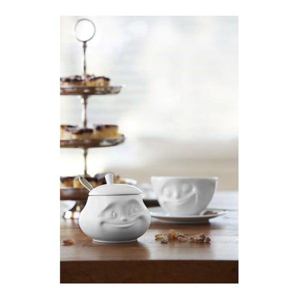 Valge naeratav suhkrukauss, valmistatud portselanist - 58products-image-1