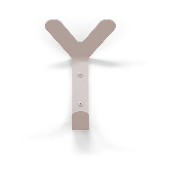 Hallikaspruun seinale kinnitatav terasest konks Frondo - Spinder Design-image-2