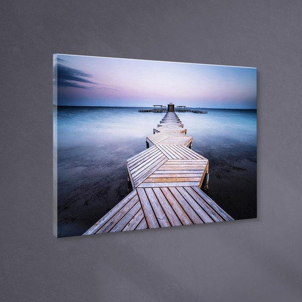 Maal 113x85 cm Twilight Pier - Styler-image-3