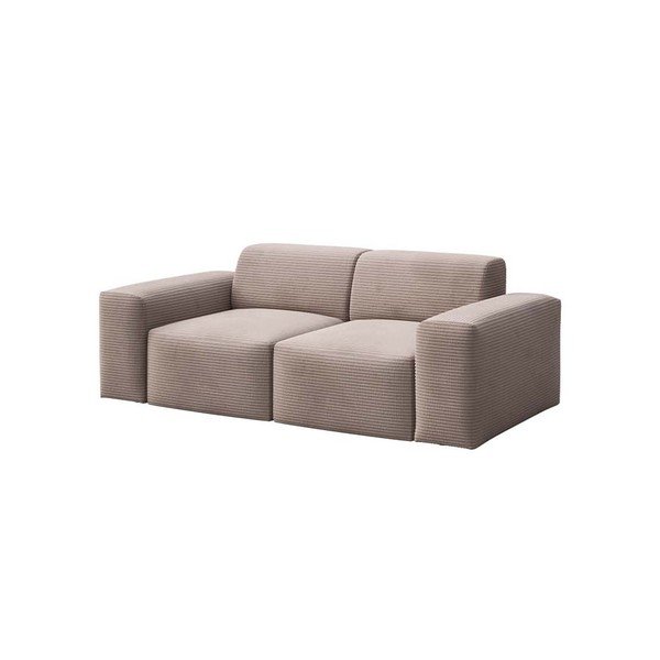 Beež velvetist diivan 205 cm Fluvio - MESONICA-image-2