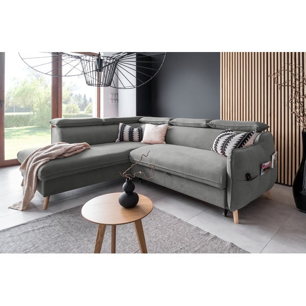 Helehall sametist nurgadiivan (vasak nurk) Sweet Harmony - Miuform-image-4