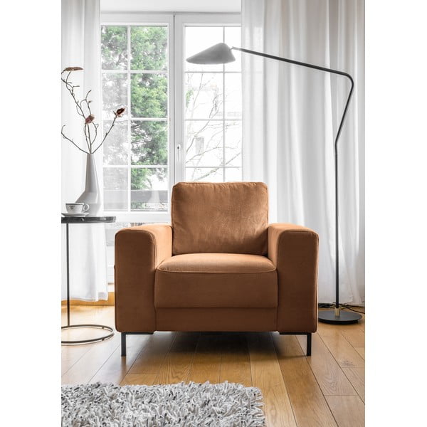 Pruun velvetist tugitool Lofty Lilly - Miuform-image-1