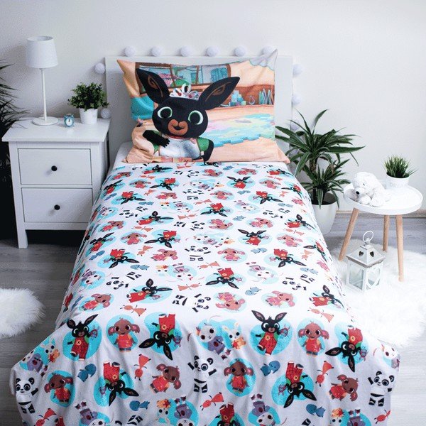 Laste puuvillane voodipesu , 140 x 200 cm Bing - Jerry Fabrics-image-3