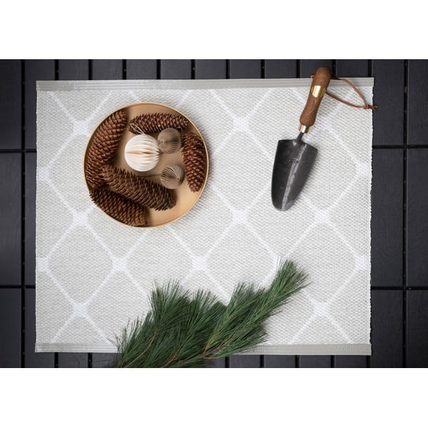 Helehall-kreem sise/välisvaip 70x60 cm Rex Fossil – Pappelina-image-3