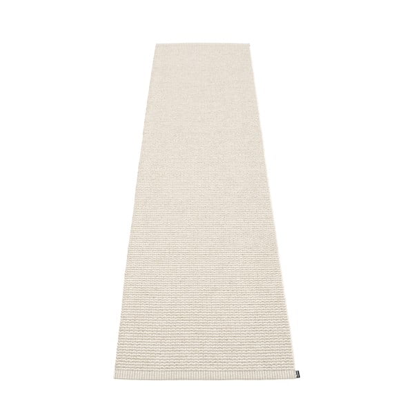 Kreem sise/välisvaip 60x250 cm Mono Linen Vanilla – Pappelina