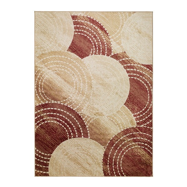 Červeno-béžový koberec Universal Belga, 160 x 230 cm