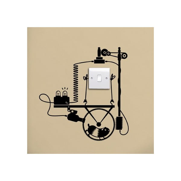 Samolepka Hamster Wheel Generator