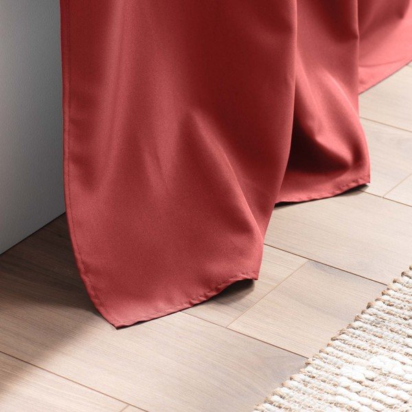 Punane kardin 140x180 cm Essentiel - douceur d'intérieur-image-3