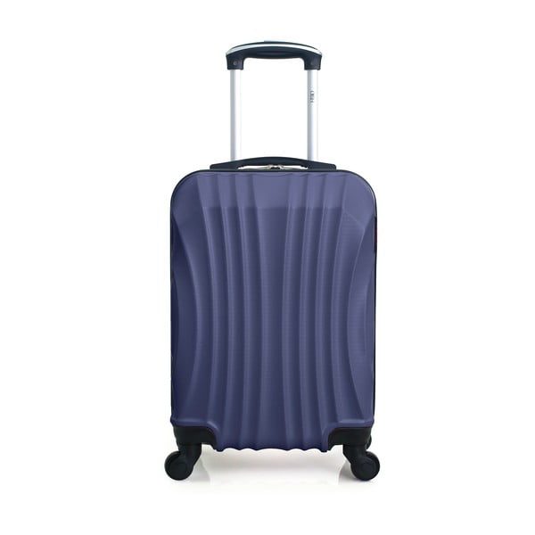 Modrý cestovní kufr na kolečkách Hero Moscou-e, 30 l