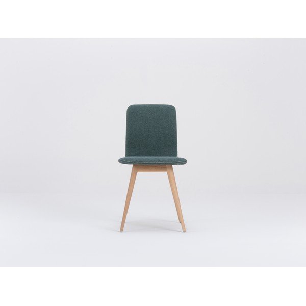 Tammepuust alusega roheline söögitool Ena - Gazzda-image-2