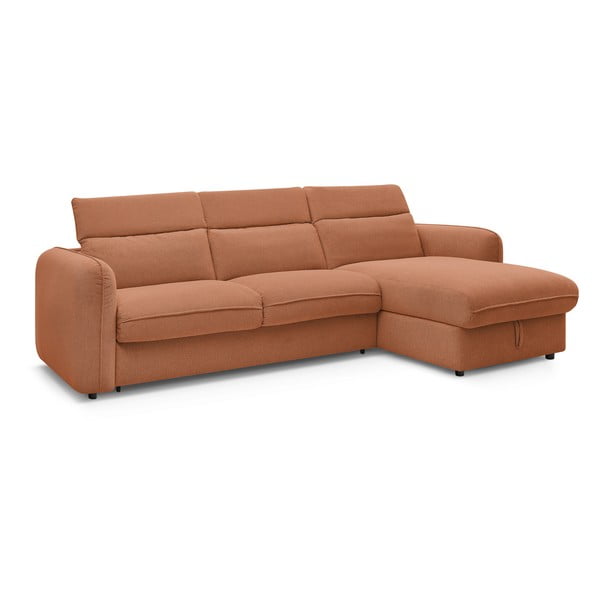 Oranž nurgadiivanvoodi (muutuv nurk) Achille - Bobochic Paris-image-4