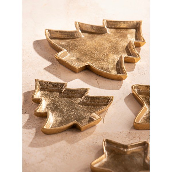 Metallist dekoratiivne kandik 24x23 cm Noelle Christmas Tree - Ladelle-image-1