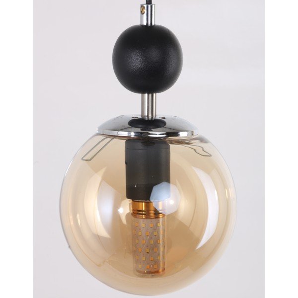 Must rippvalgusti  ø 15 cm Marble - Squid Lighting-image-1