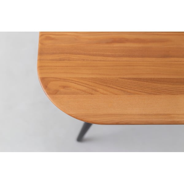 Söögilaud saarepuidust, 180 x 90 cm Contrast - Ragaba-image-4