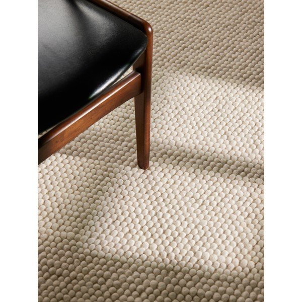 Kreemikas käsitsi kootud villane ümmargune vaip ø 200 cm Richmond Diana - Ted Baker-image-2