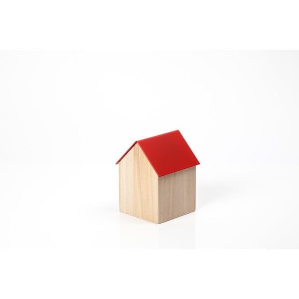 Červený úložný box House Small