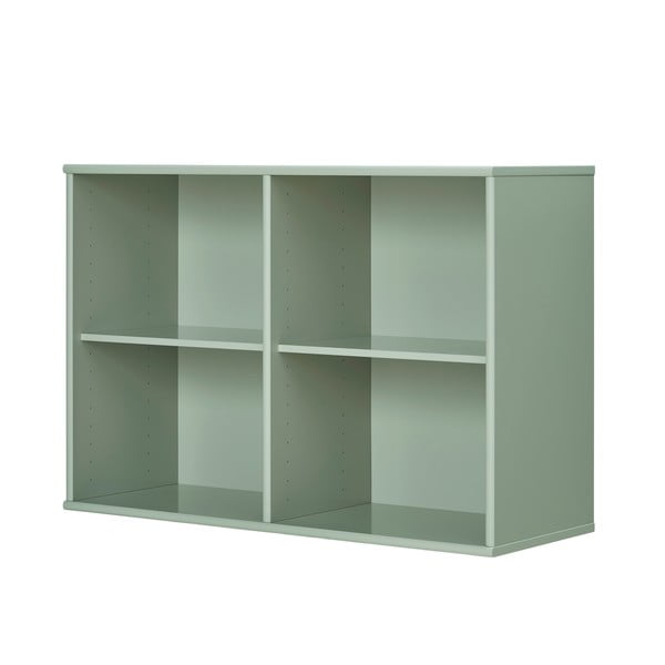 Heleroheline rippuv raamaturiiul 89x61 cm Mistral - Hammel Furniture-image-1