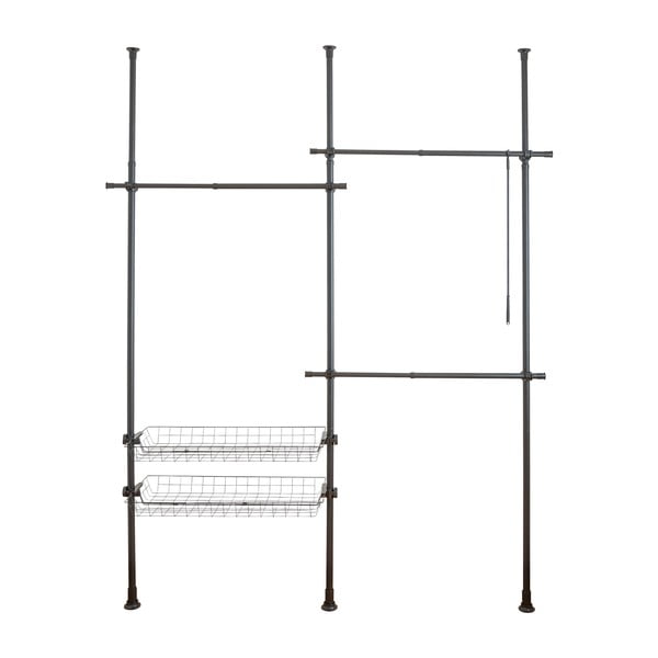 Must metallist teleskoopiline riidestange Herkules - Wenko-image-4