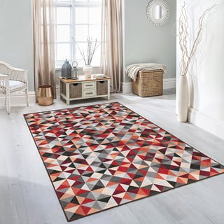 Punane-hall pestav koridorivaip 80x200 cm Ignite - Mila Home