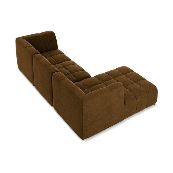 Sinepikarva sametist nurgadiivan (vasak nurk/diivanvoodiga) Aloha - Makamii-image-4