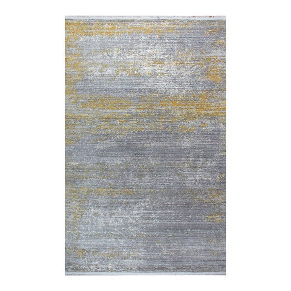 Koberec Shaggy Yellow, 133 x 190 cm