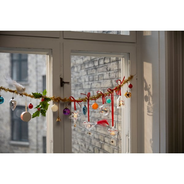 Käsitsi puhutud klaasist jõulukaunistus ø 5,5 cm Ann-Sofi Romme Annual Christmas Bell 2025 - Holmegaard-image-3