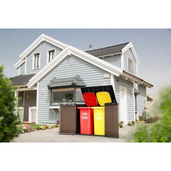 Pruun plastikust aiakapp Darwin - Keter-image-1