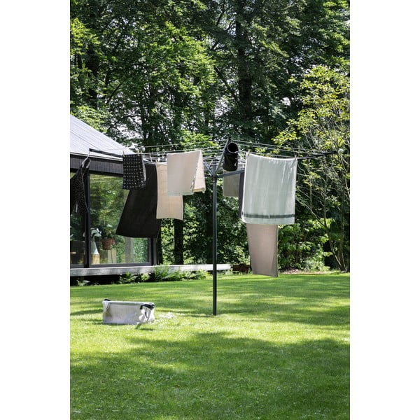 Antratsiitne välitingimustes kasutatav pesukuivatusrest 50m Topspinner - Brabantia-image-1