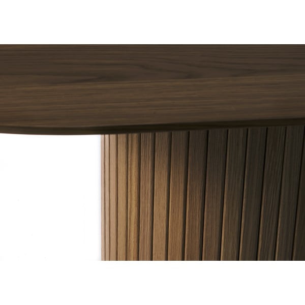 Pruun tammepuidust söögilaud 95x180 cm Nola - Unique Furniture-image-3