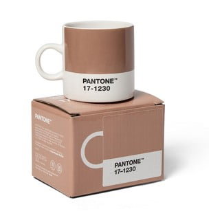 Helepruun keraamiline espressotass 120 ml Mocha Mousse 17-1230 - Pantone