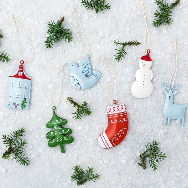 Jõulukaunistused Snowman - Rex London-image-3