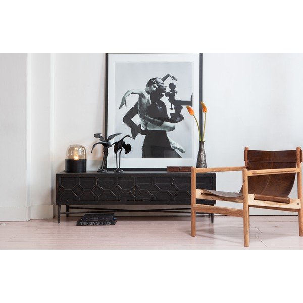 Must põrandalamp Dome, ø 22 cm - BePureHome-image-1