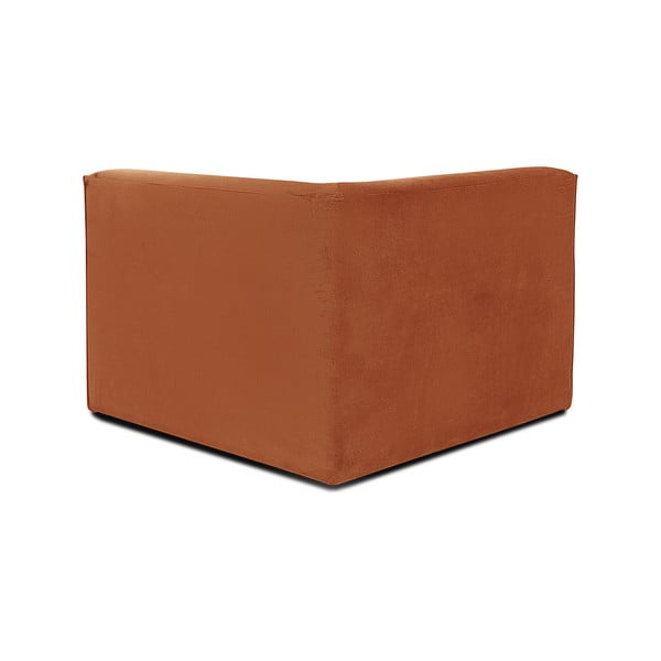 Oranž velvetist diivanimoodul Sting - Scandic-image-3