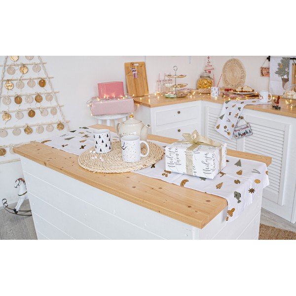 Jõululaua puuvillane linik 140x40 cm Ready for Christmas - Butter Kings-image-1