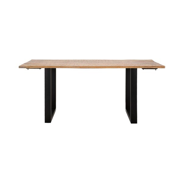Pikendatav söögilaud mangopuidust pealispinnaga 90x180 cm Edge - Mauro Ferretti