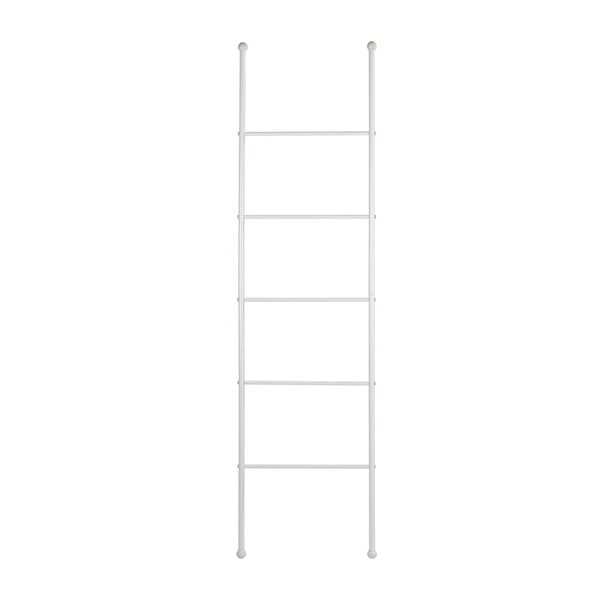Valge teras dekoratiivne redel käterätikute kuivatamiseks Viva – Wenko-image-2
