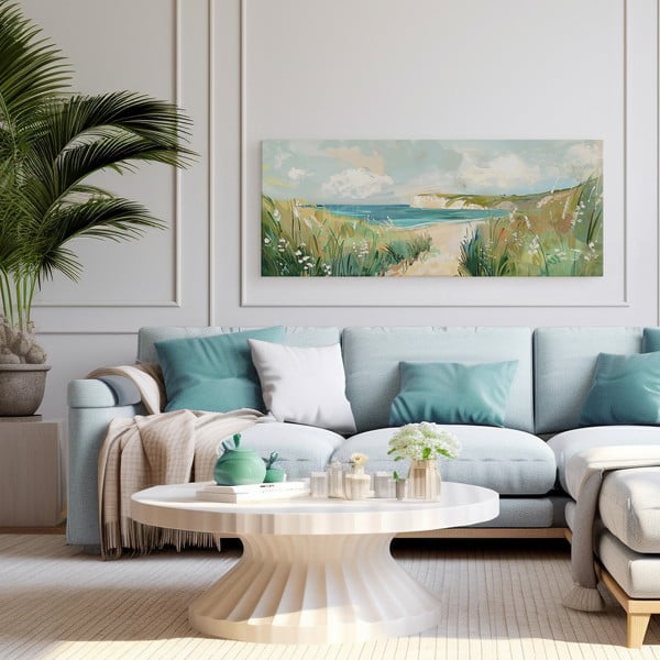 Pilt 60x150 cm Gouache Sea - Styler-image-2