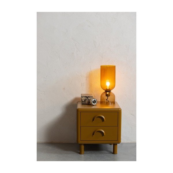 Ookerkollane metallist öökapp Rune - WOOOD-image-2