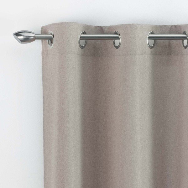 Beež kardin 140x280 cm Meliane - douceur d'intérieur-image-1