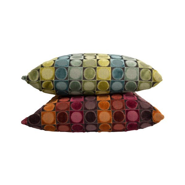 Roheline ja sinine padi , 45 x 45 cm Ottava - Dutchbone-image-3