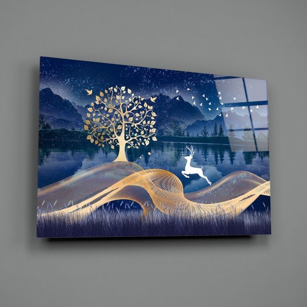 Klaasimaal, 72 x 46 cm Magic Deer - Insigne-image-3