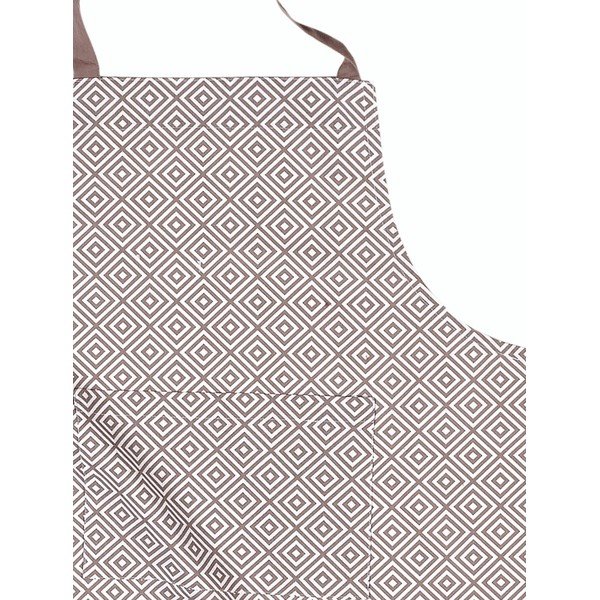 Pruun puuvillane esiliin Tetris - Tiseco Home Studio-image-2