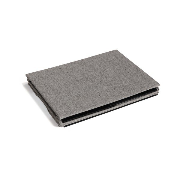 Hall tekstiilist hoiukast koos kaanega 27x36x19 cm Soft Storage Small - Bigso-image-4