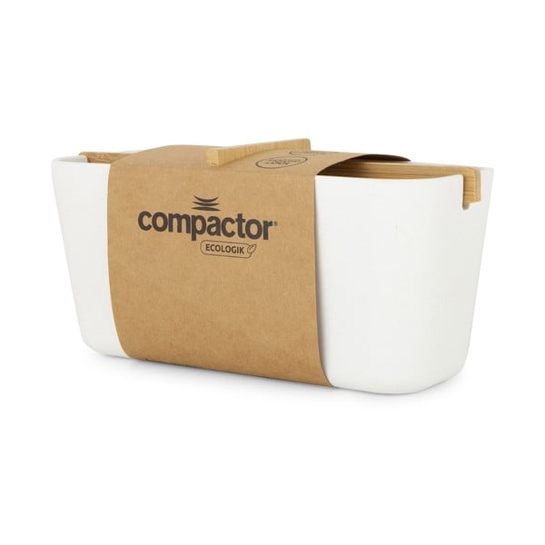 Valge vannitoa korraldaja Ecologic, 21 x 8 cm - Compactor-image-2