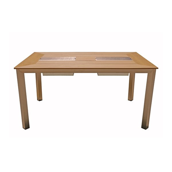 Aia söögilaud klaasplaadiga 90x150 cm Florence - Garden Pleasure-image-1